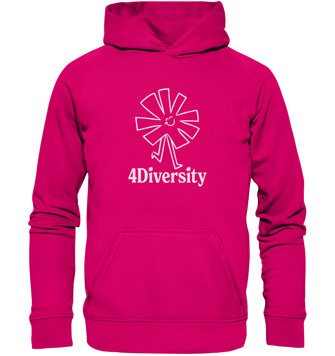 4 Diversity - Einheit in Vielfalt - Basic Unisex Hoodie