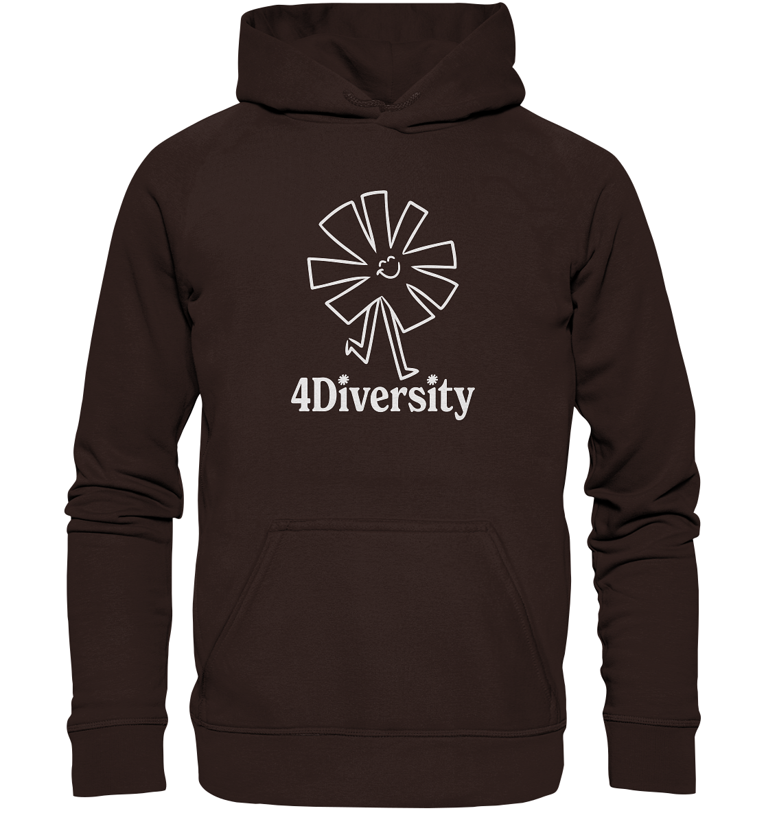 4 Diversity - Einheit in Vielfalt - Basic Unisex Hoodie