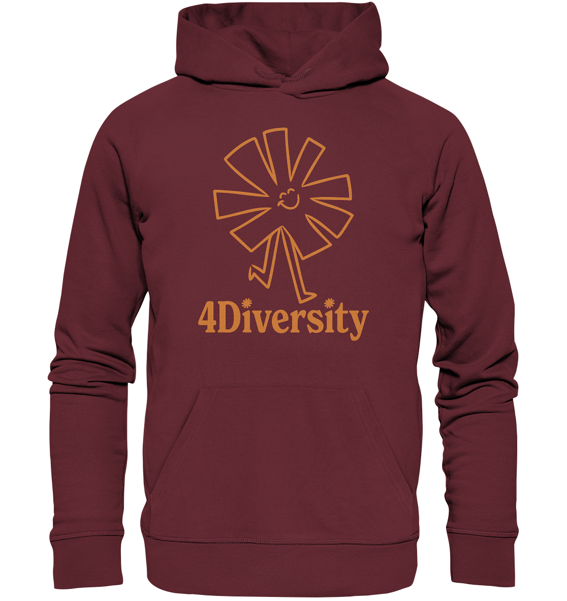 4 Diversity - Unity in Diversity - Organic Basic Hoodie