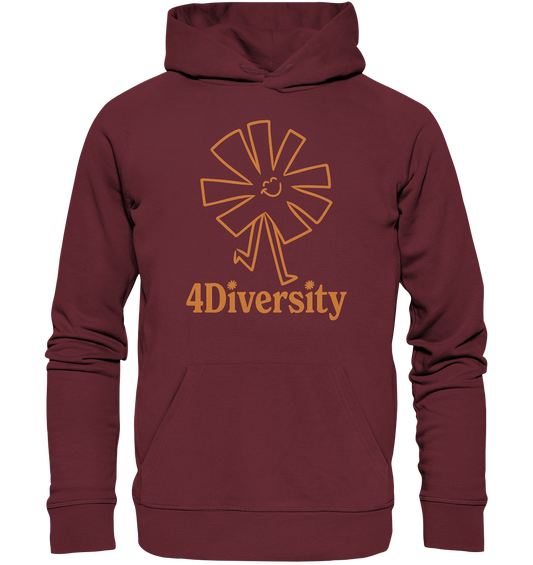4 Diversity - Unity in Diversity - Organic Basic Hoodie