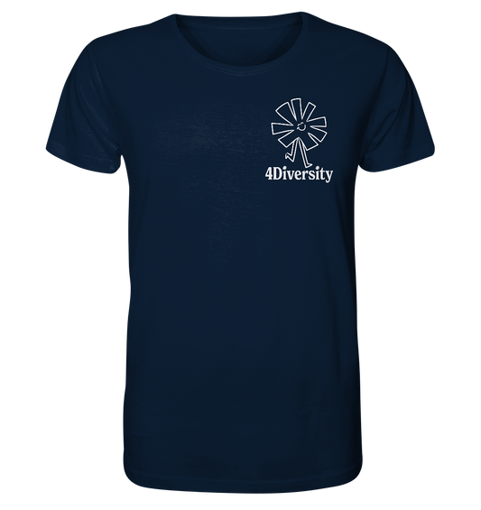 4 Diversity - Einheit in Vielfalt  - Organic Basic Shirt