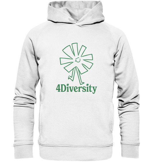 4 Diversity - Unity in Diversity - Organic Fashion Hoodie