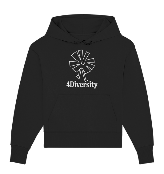 4 Diversity - Unity in Diversity - Organic Oversize Hoodie