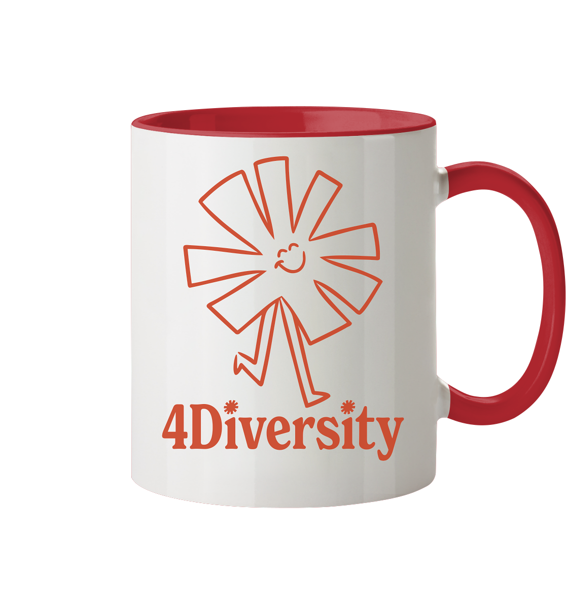 4 Diversity - unity in diversity - two-tone mug