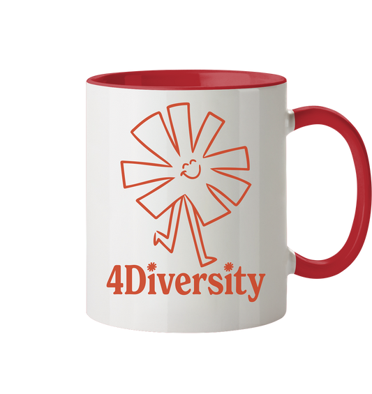 4 Diversity - unity in diversity - two-tone mug
